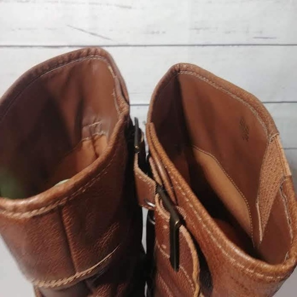 Matisse Leather Slouched Tall Boots Sz 9.5M - Picture 6 of 7